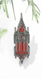 Mystery Magic Gothic Gothic Metal Metal Ematel Abèle Claces Coats de sac à dos Badge Brooch Pin Accessoires8106848