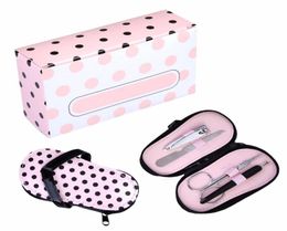 Creatieve nagelknipper pakken Slippers vormige roze manicure set Valentine039s dag Baby shower Bruiloft gunst cadeau1012359