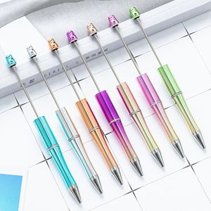 Creatieve nieuwe kleur Diy Pen Originele kralen pennen werk ambacht schrijven Tool Ballpoint Pens Party Cadeau