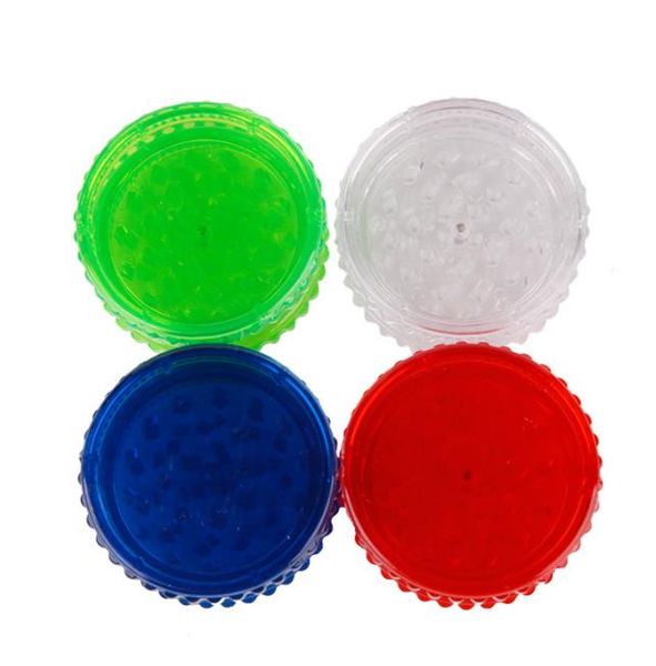 Nouveau broyeur de couche créatif en plastique allume-cigare 60 mm3, coupe-cigare manuel couleur en gros.