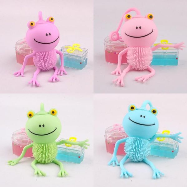 Nouveau produit créatif mignon petite grenouille Flash pincement joie décompression petite grenouille pincement décompression jouet vente en gros en Stock