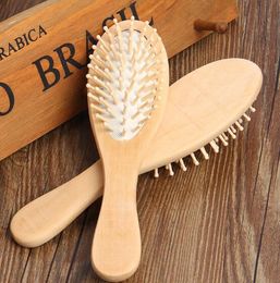 Creatieve nieuwe producten Massage Health Care Lotus Comb Solid Wood Hair Anti-Static Comb