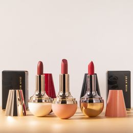 Nuevo y creativo lápiz labial extraño, vaso hidratante, no es fácil de decolorar, lápiz labial rojo desnudo mate, el nuevo