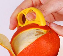 Peladores de naranjas creativos Zesters rebanador de limón pelador de frutas abridor fácil cuchillo para cítricos herramientas de cocina Gadgets 6296478