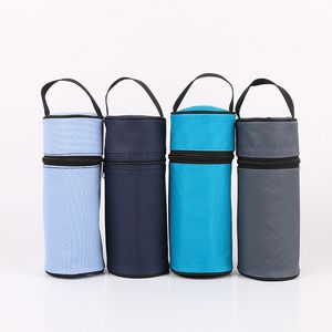 Creatieve oxford doek isolatietas theekopje groothandel aangepaste outdoor picknick water fles tas