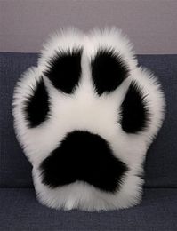 Creative Panda Paw Shape Cushion Seat Pad Home Car Bed Sofa Throw Pillow With Filling Cute Cat Paw Cushions Bedroom Tatami Decor 26792339