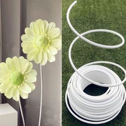 Tubo de estilo creativo para decoración de fiesta, tubo de moldeado de plástico y aluminio de PVC para Baby Shower, cumpleaños, Navidad, boda, accesorios DIY