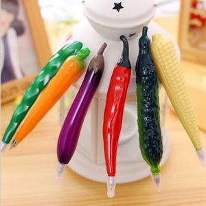 Creative Plastic Ballpoint Pennen Kids Geschenken Fruit Vorm Cartoon Leuke Gel Pen School Student Ballpoint Pen Kantoorbehoeften Verse Pen