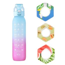 Creative Plastic Tritan Cups Gradient 3PCS Pods Flavour Pods Set Brinking 0 Sugar Calorie Tug Tobs