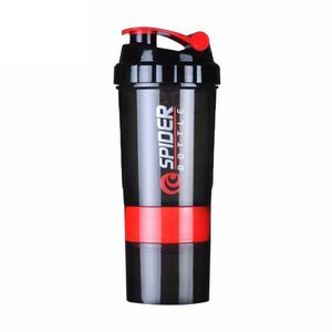 Creativo Protein Powder Shake Bottle Bottiglia di miscelazione Sport Fitness Bollitore Protein Shaker Bottiglia d'acqua sportiva C19041601