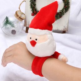 Creative Santa elk clap cercle mignon flanelle bracelet cadeau produits de trémolo