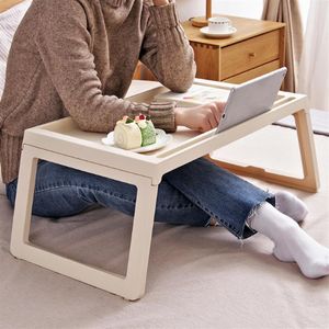 Creatieve eenvoudige en praktische draagbare laptoptafel Eenvoudige opklapbare bedbank Studentenslaapzaal Lazy Study Table338A