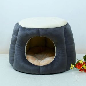 Fourrure de chien et chat en peluche, douce et confortable, respirante, créative, à la mode, nid chaud pour animaux de compagnie, fournitures pour animaux de compagnie, 186H