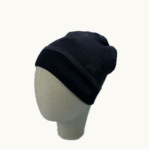 Casquettes de crâne à rayures créatives, bonnet à motif géométrique, mode, lettre personnalisée, chapeau tricoté, chapeaux chauds en laine pour l'hiver