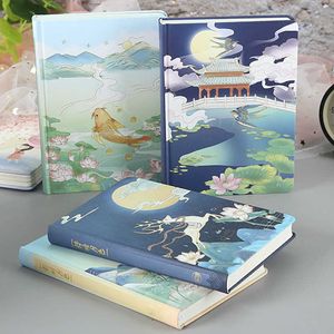 Creative Student Diary Book Illustration Notebook Full-Color Page Hand Ledger Koopplanner Journal