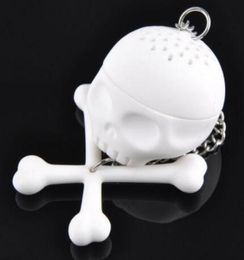 Creative tbones osses Skull Tea Infusere Tea Caser pour la décoration intérieure Health Beauty for Slimming9868249