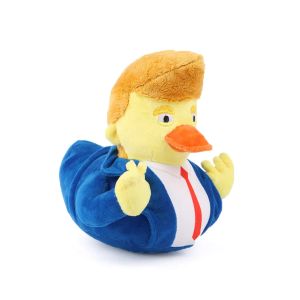 Creatieve Trump pluche pakken Duck Plush Dolls Decorations 2024 Verkiezing 0416