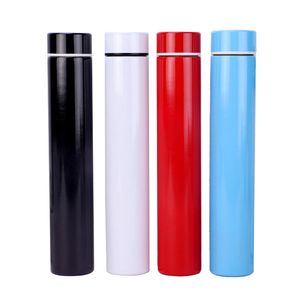 Creative Tumbler Tasses 304 En Acier Inoxydable Fiole À Vide 400 ml Ménage En Plein Air Portable Voiture Bouteilles D'eau