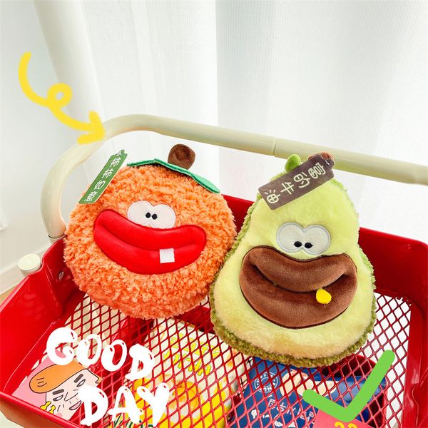 Creative Ugly Meng Dynamic Big Plush Toys Desktop Swing Fruit Big Plush Dolls Dale a una niña un regalo gratis UPS / DHL