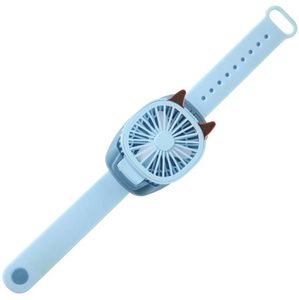 Montre créative petit ventilateur Mini ventilateur électrique de poignet portable mignon petit étudiant rechargeable ventilateur de Bracelet créatif avec veilleuse