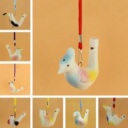 Creative Water Bird Whistle Clay Birds Céramic Glazed Song CHIRPS Time Kid