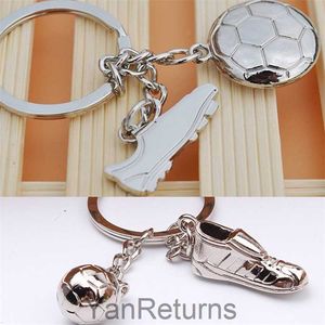 Creative World Cup voetbalschoenen Key Chain Metal National Football Key Chain Company Club Event Gift Engraving