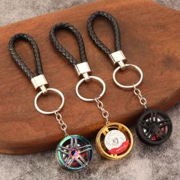 Créatif en alliage de Zinc porte-clés Turbine engrenage moyeu frein disque amortisseur étrier voiture métal porte-clés pendentif bijoux cadeau