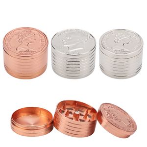 Creative Dollar Canadian Dollar Smoke Grinders Accessoires 40 mm 3-laags scherpe kruidenmolengroothandel