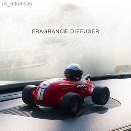 Creativiteit F1 Racing Car Air Freshener Purifier Auto Automobile Interieur Accessoires Geur Parfum Parfum Ornament L230523