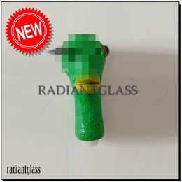 Creepy Monster Edition Rooking Hand Glass Pipe Leuke handgemaakte dierenlepel tabakspijpen