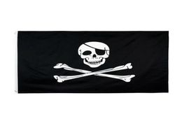 Creepy Ragged oudere jolly roger Skull Cross botten Piratenvlag Direct Factory 100 Polyester 90X150cm 3x5fts9187679