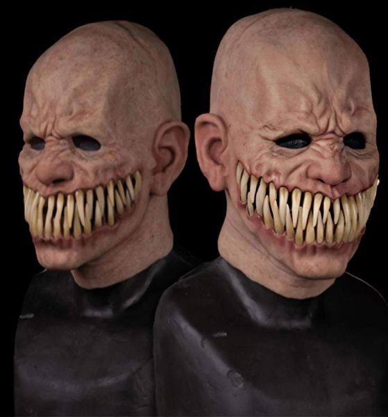 Creepy Stalker Men Mask Big dents Face Masques Anime Cosplay Mascarillas Carnival Halloween Costumes Party PropS5425129