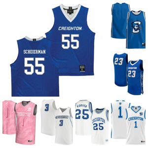 Creighton Bluejays 1 Steven Ashworth 15 Josiah Dotzler 5 Francisco Farabello 4 Sterling Knox 2 camiseta de baloncesto de Lawson 14 Sami Osmani 55 Baylor Scheierman 12 Thomas