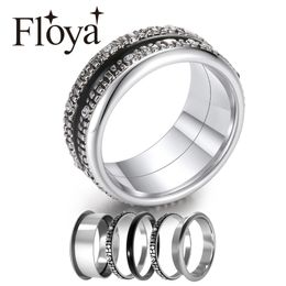 Cremo zwarte ringen titanium merk verwisselbare eenvoudige roestvrijstalen ring mode-sieraden geheel