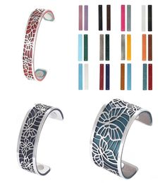 Cremo – Bracelets de Manchette interchangeables pour Femme, Bijoux à faire soi-même, en Acier inoxydable, papillon, Georgette, Bijoux 2021 2012262254594