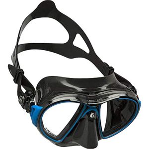 Cressi Scuba Diving Masques avec des lentilles de déchirure inclinées pour plus de visibilité vers le bas Air et Eyes Evolution