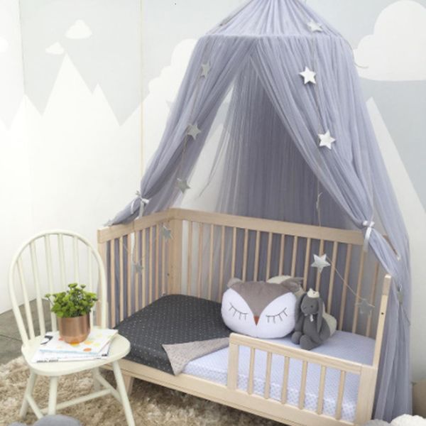 Filet de berceau bébé auvent tente moustiquaire lit rideau lit suspendu dôme fille princesse enfants jouer enfants chambre décoration 221205