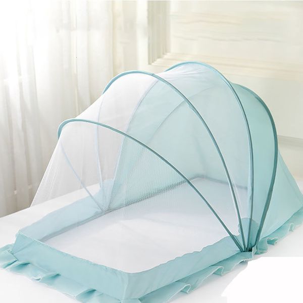 Cuna Red Bebé mosquitero cama de bebé portátil plegable nacido y niño pequeño carpa rosa azul cuna de verano para niños cama mosquitera para dormir 230609