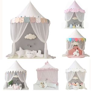 Filet de berceau bébé moustiquaire lit à baldaquin tente de jeu pour enfants enfants maison de jeu rideau de lit à baldaquin pour chambre fille princesse décoration chambre 230613