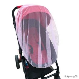 Filet de berceau, accessoires de Protection contre les insectes volants, berceau d'été en maille, Buggy, couverture complète, moustiquaire sûre, poussette de bébé, poussette