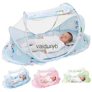 Crib Netting opvouwbare baby Infant Cradle Anti-Bug Tent Net met matraskussen Portable kinderdagverblijfbed Luifel Bereik Park Druppel D DHC4Z