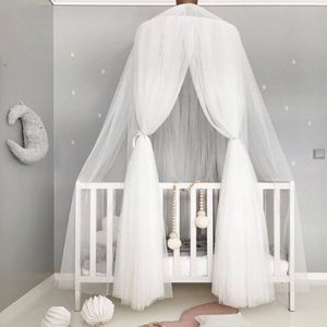 Red de cuna mosquitera carpa colgante cama de bebé dosel de cuna cortinas de tul para dormitorio tienda de campaña para niños habitación de niños 230613