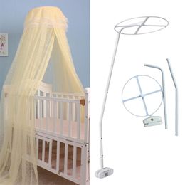 Crib Netting Universele Klamboe Houder Zomer Baby Net Stand Luifel Verwijderbare Bed Ondersteuning Tent 230106316y