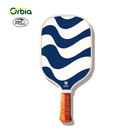 Cricket Orbia Sports New Design Pickleball Paddle Graphite Composite Glass Fiber Pickleball Racket avec PP Honeycomb Core USAPA