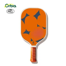 Cricket Orbia Sports Pickleballs Graphite Glass Fiber Pickleball Paddle with Cushion Comfort Grip Polypropylène Hybrid Honeycomb Core