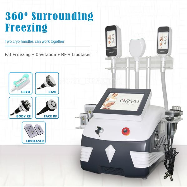 Criolipolisis Cool Tech cryolipolyse corps façonnage 40K Cavitation minceur Machine RF traitement de la Cellulite