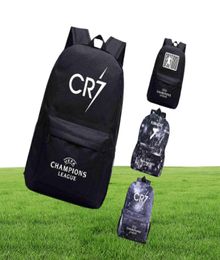 Cristiano Ronaldo Mochilas Nuevo patrón Estudiantes Niños Niñas Mochila Hombres Mujeres Mochila Mochila para computadora portátil Adolescentes Mochila diaria5515115086030