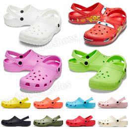 Crocc Echo Klassieke Klompen Sandalen Designer Slides Cross-Tie Blunt Toe Sandaal Heren Dames Kinderslippers Cros Bayaband Slide Slip-On Slippers Platformschoenen