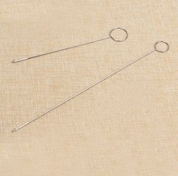Crocheck Hook Strumenti per cucire fai da te Seam Ripper Loop Turner con gancio a scatto 17,5 / 26,5 cm