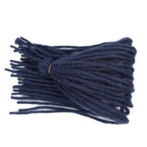 Crochet trenzas Dreadlock Extensiones Cabello sintético Kanekalon para mujeres negras o hombres One Pack 22 pulgadas 55 g / Paquete Cabello de trenzado